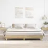 vidaXL Rám postele bez matrace Sonoma dub 180x200 cm Náhled obrázku produktu 2