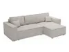 A light gray sectional sofa with a chaise lounge, shown from a three-quarter angle against a white background. Produktbild-Vorschau