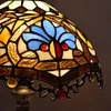 Lampada da tavolo barocca Tiffany in vetro colorato, Anteprima dell’immagine prodotto 5