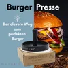 NATUMO Burgerpresse Set aus Hamburgerpresse und Burger Produktbild-Vorschau 4