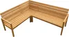 Eckbank Freetown | Teakholz massiv | 255/195 x 68 cm | Produktbild-Vorschau 7
