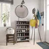 KOMTO Schuhregal Schmal - Schuhablage Flur mit 5 Ebenen Produktbild-Vorschau 3