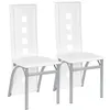 lot de 2 chaises de salle à manger Chaise de cuisine noble Voir les images du produit 1