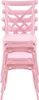 A stack of pink chairs. Náhľad obrázku produktu