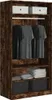 vidaXL Kleiderschrank Räuchereiche 100x50x200 cm Produktbild-Vorschau 12