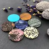 Morella Damen Coin 33 mm Edelstein Bergkristall Chakren Produktbild-Vorschau 4