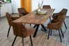 Esstisch 120(200)x90cm mit Ansteckplatten, Baumkante massiv Produktbild-Vorschau 6