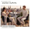 tectake® Aluminium-Bistrotisch Viktor wetterfest, klappbar Produktbild-Vorschau 3