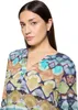 Cartoon Bluse Kurz 1/1 Arm 5880 Green/Blue 42 Produktbild-Vorschau 6