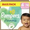 Pampers Harmony Windeln Größe 4 (9–14 kg) 74er Maxi-Pack Produktbild-Vorschau 4