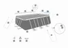 Bestway® Ersatzteil Horizontale Poolstange D (grau) für Produktbild-Vorschau 2