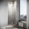SUNXURY Drzwi prysznicowe 90x195cm Drzwi składane 180° Podgląd zdjęcia produktu 1