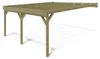 Carport Garagendach 5.8x5.06 m - 29 m2 - an der Hauswand Produktbild-Vorschau 1