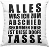Trendation - Jobwechsel Deko-Kissen mit Füllung 40x40 Produktbild-Vorschau 1