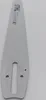 A close-up, top-down view of a chainsaw guide bar. Anteprima dell’immagine prodotto