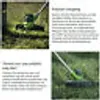Greenworks G40LT, Rasentrimmer, 30 cm, Blade, Produktbild-Vorschau 22