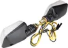 Blinker Set vorne hinten 4 Stück klar universal 12V schwarz Produktbild-Vorschau 3