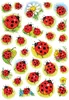HERMA 3815 10x Sticker DECOR Marienkäfer+Blume Produktbild-Vorschau 4
