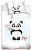 Sábana de algodón para cuna, diseño de panda, 100x135 cm y Vista previa de la imagen del producto 1