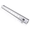 A white LED light bar with a motion sensor, shown at an angle on a white background. Produktbild-Vorschau
