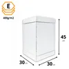 KAPAK Tortenkarton Weiß 30x30x45 cm für hohe Torten Produktbild-Vorschau 2