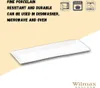 Piatto da portata Wilmax 35,5 x 14 cm in porcellana, bianco Anteprima dell’immagine prodotto 4