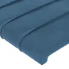 LED Kopfteil Dunkelblau 144x5x78/88 cm Samt Produktbild-Vorschau 5