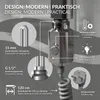 LuxeBath topné těleso 600W, chrom, pro koupelnové Náhled obrázku produktu 3