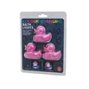 ThumbsUp! Badeenten Duck Lights LED Farbwechsel (3Stk) pink Anteprima dell’immagine prodotto 4