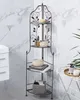 BELIANI Gartenregal in Eckform aus Metall 4 Ablageflächen Produktbild-Vorschau 4