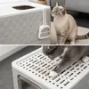 belviona Katzentoilette faltbar, Katzenklo mit Schublade & Produktbild-Vorschau 4