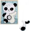 Eichhorn Houten Form Puzzle Panda 5st. Produktbild-Vorschau 2