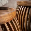 Couchtisch Tweak Curve 78+55 cm 2er Set rund Mangoholz Produktbild-Vorschau 4