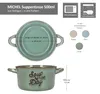 6er Set Michel Suppentassen 500ml Beige Blau Grün mit Produktbild-Vorschau 6