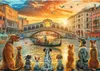 TREFL PUZZLE 1000 Pieski w Wenecji 10944 Anteprima dell’immagine prodotto 2