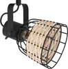 EGLO Balken Anwick 1 E27 2x40W noir rotin Voir les images du produit 6