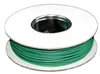 A spool of green wire on a white cardboard spool. Produktbild-Vorschau