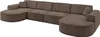 ALTDECOR Ecksofa in U-Form  MARI-U2 - 388x171x79,5 cm  Produktbild-Vorschau 2