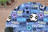 MuchoWow® Mauspad Mousepad Muster - Fußball - Blau - Jungen Produktbild-Vorschau 2