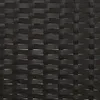 Panca da giardino a 2 posti con cuscini in poly rattan nero Anteprima dell’immagine prodotto 9
