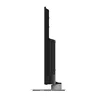 Side view of a black LED TV on a stand. Produktbild-Vorschau
