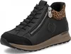 Rieker sportowe sznurowane buty czarny Podgląd zdjęcia produktu 1