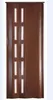 Falttür Schiebetür Mahagoni Farben Fenster H. 201 cm für Produktbild-Vorschau 1
