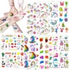 Oblique Unique XXL Kinder Tattoo Set 208 Stück für Mädchen Produktbild-Vorschau 1