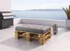 Lermowood Palettenmöbel Mp Hocker 120 x 60 x 40 cm Geflammt Produktbild-Vorschau 2