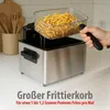 alpina Double friteuse 5L WJ-801 - Friteuse avec huile 200W Voir les images du produit 9