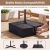 KOMFOTTEU Sonnenschirmständer befüllbar, Sandsack Produktbild-Vorschau 5