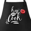 lustige Grillschürze für Männer mit Spruch Kiss the Cook Produktbild-Vorschau 1