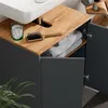 Mobile sottolavabo per bagno Vicco Viktor Antracite/Rovere Anteprima dell’immagine prodotto 4