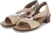 Rieker Damen Sandale Sandalette Karree Bastoptik Stretch Produktbild-Vorschau 15